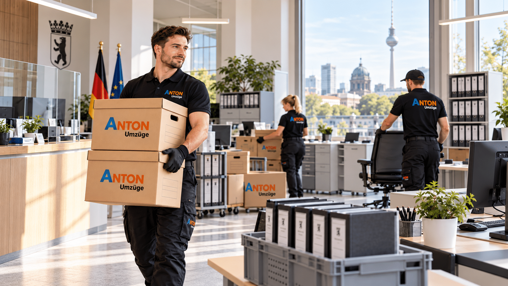 Home Berlin Office Move With Skyline Views