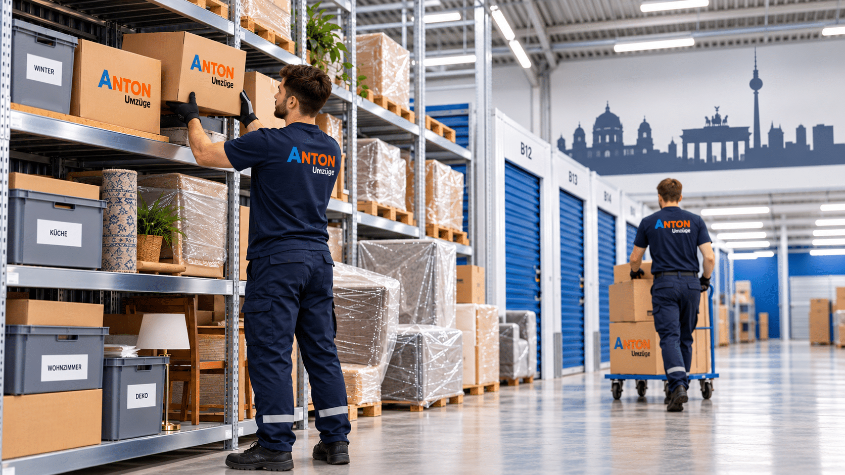 Home Organised Warehouse Move In Progress