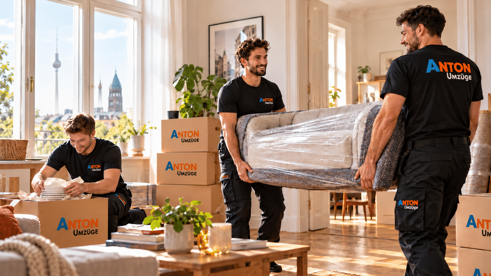 Home Sunny Apartment Move With Friendly Movers